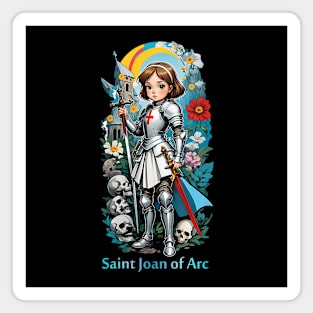 St Joan of Arc Am Not Afraid I Was Born Do This Saint Magnet